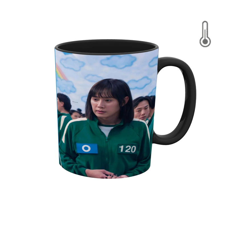 ماگ حرارتی طرح سریال اسکویید گیم 