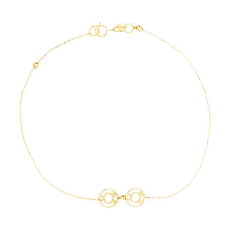 پابند طلا 18 عیار زنانه مایا ماهک مدل MA0149