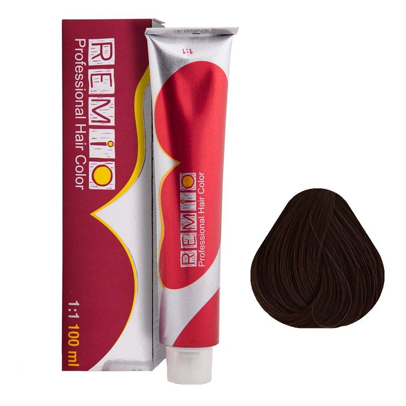 رنگ مو رمیو شماره 7.1 حجم 100 میلی لیتر رنگ بلوند خاکستری متوسط