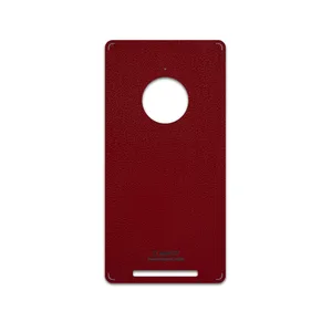 MAHOOT Red-Leather Cover Sticker for Nokia Lumia 830
