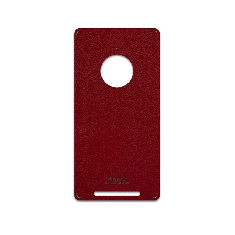 برچسب پوششی ماهوت مدل Red-Leather مناسب برای گوشی موبایل نوکیا Lumia 830