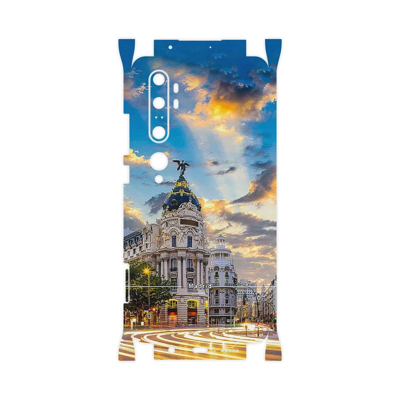 برچسب پوششی ماهوت مدل City of Madrid-FullSkin مناسب برای گوشی موبایل شیائومی Mi Note 10 Pro