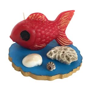 شمع دست ساز مدل ماهی