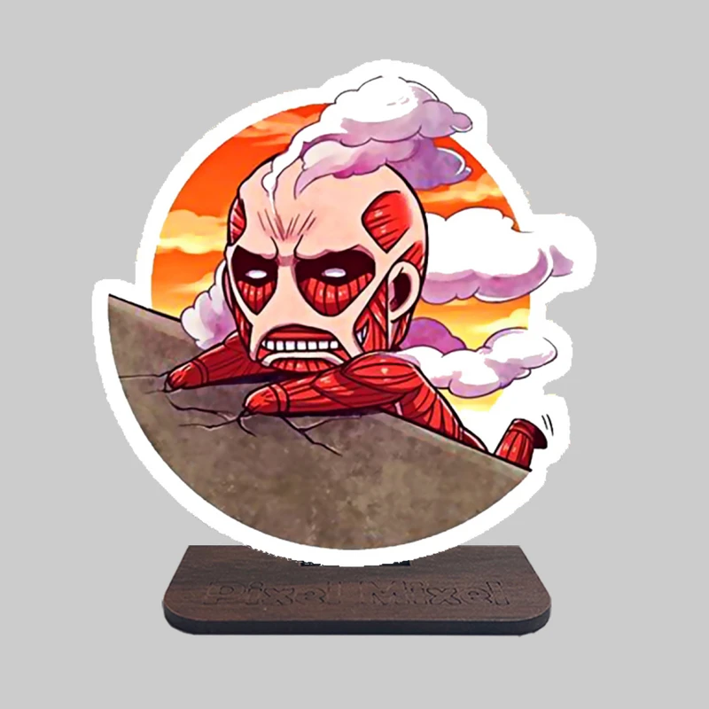 استند رومیزی پیکسل میکسل مدل انیمه اتک ان تایتان گوگولی