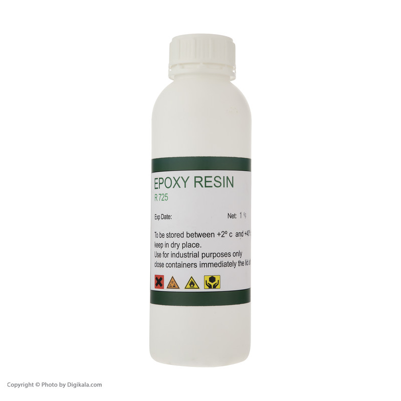رزین اپوکسی مدل R725 حجم 3000 میلی لیتر مجموعه 3 عددی