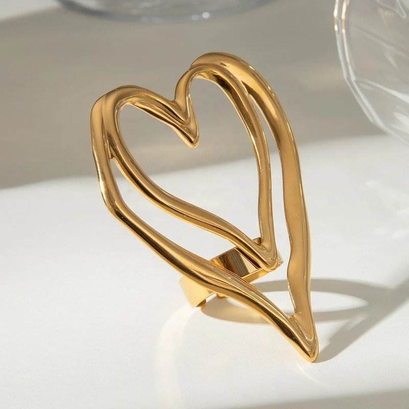 انگشتر دخترانه مدل Heaet-big45 انگشتر دخترانه مدل Heaet-big45