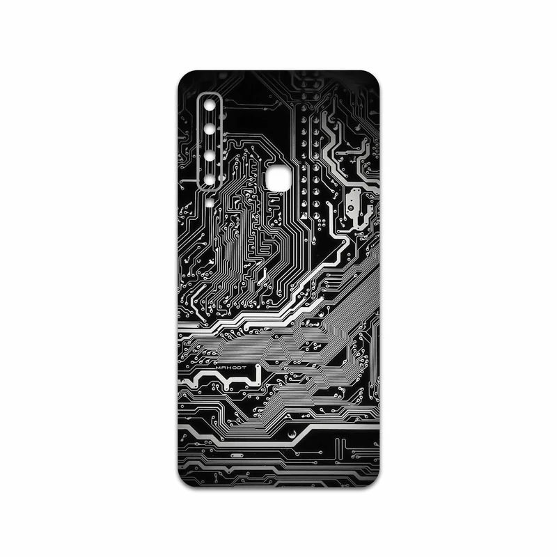 برچسب پوششی ماهوت مدل Black Printed Circuit Board مناسب برای گوشی موبایل سامسونگ Galaxy A9 2018