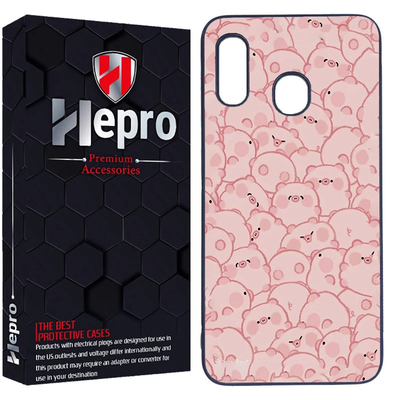 کاور هپرو طرح خرسی کد Dimo-407 مناسب برای گوشی موبایل سامسونگ Galaxy A20/A30