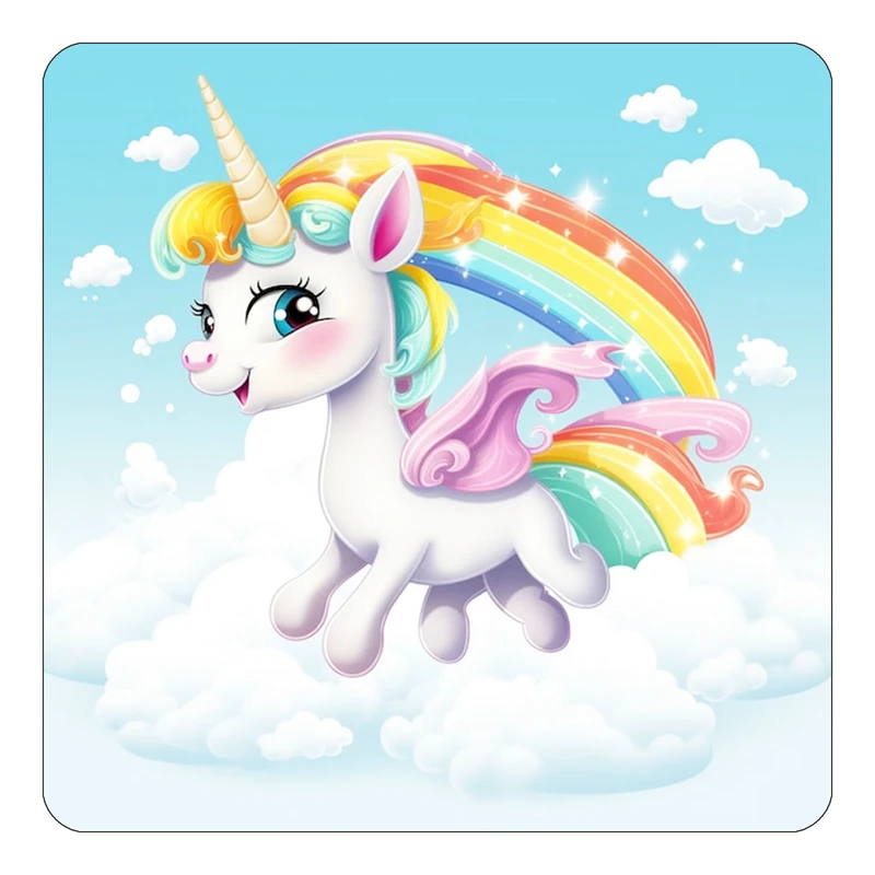 مگنت کاکتی طرح اسب تک شاخ و یونیکورن مدل mp31029