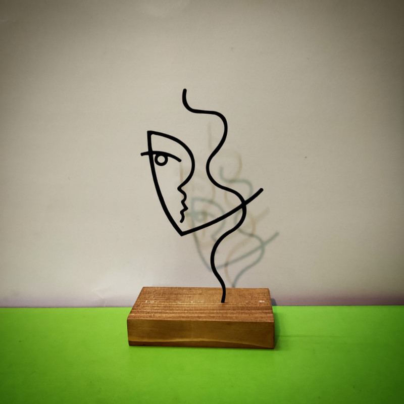 تندیس نیتا متال طرح ژورنالی کد 3