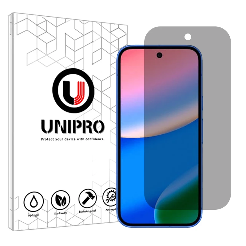 محافظ صفحه نمایش حریم شخصی یونی پرو مدل Star 5 مناسب برای گوشی موبایل گوگل Pixel 10