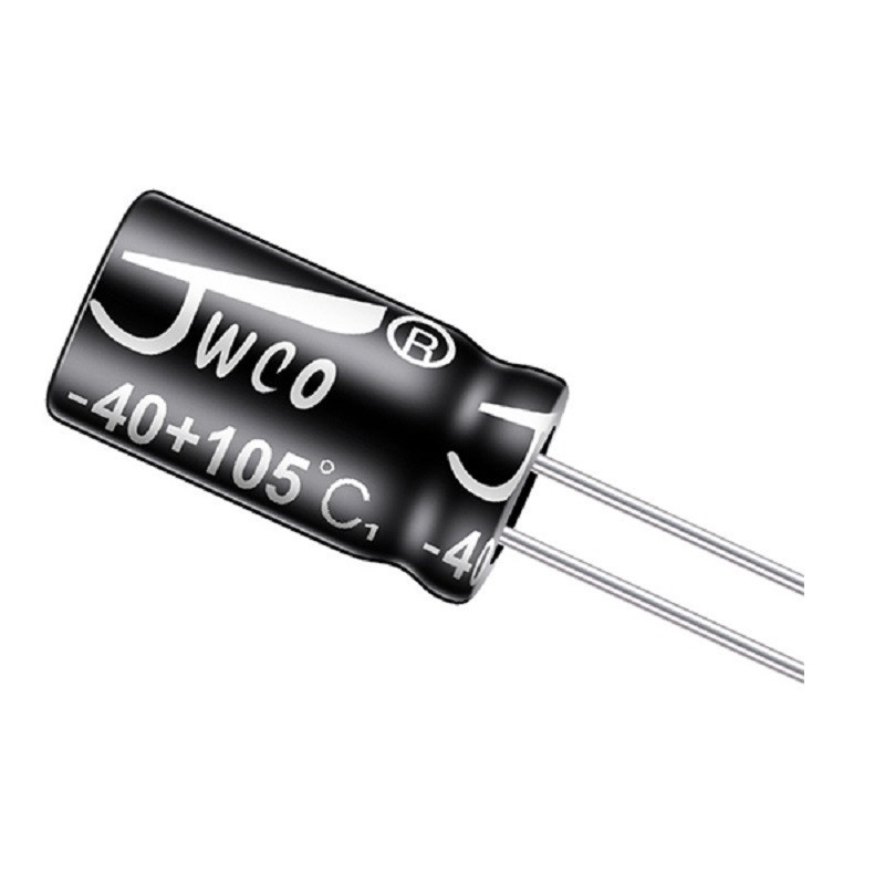 خازن 470 میکرو فاراد جی دبلیو کو کد 16v بسته 200 عددی