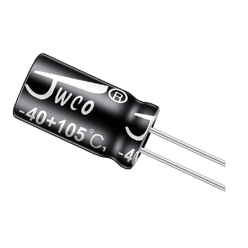 خازن الکترولیت 2200 میکرو فاراد جی دبلیو کو کد 25v بسته 25 عددی