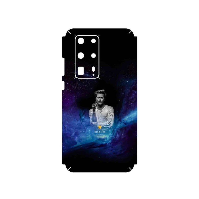 برچسب پوششی ماهوت مدل Brad Pitt مناسب برای گوشی موبایل هوآوی P40 Pro Plus