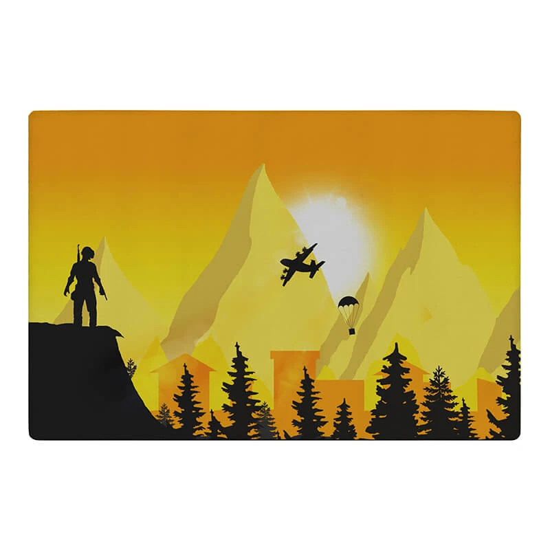 ماوس پد مخصوص بازی زیگ زاگ  طرح pubg کد 4331