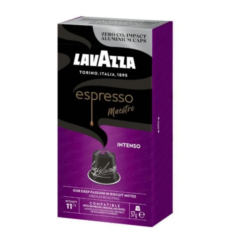 کپسول نسپرسو لاواتزا مدل Maestro Intenso وزن 55 گرم