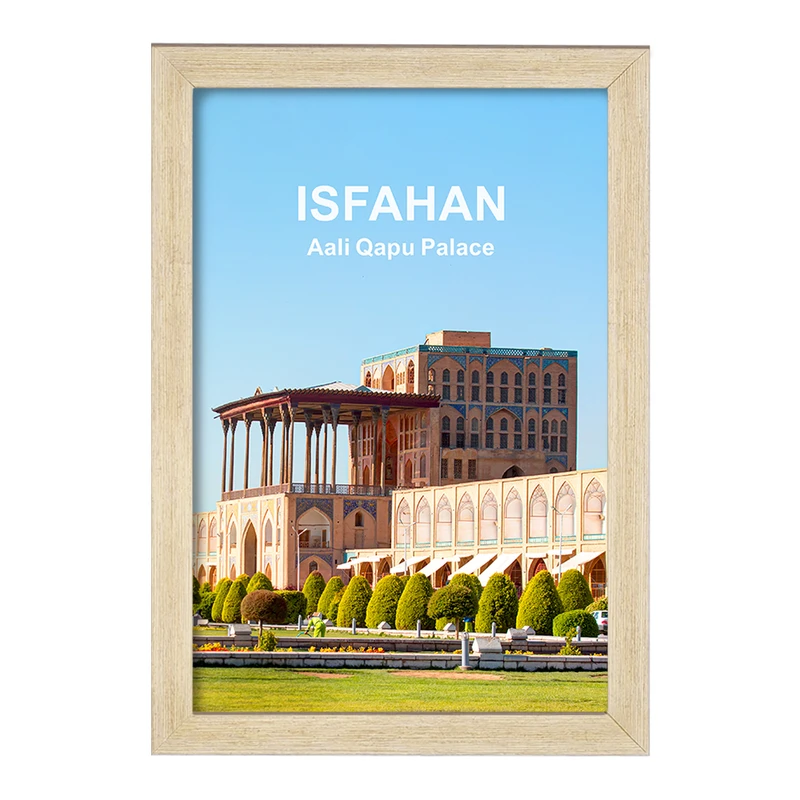 تابلو خندالو مدل عمارت عالی قاپو اصفهان کد 37252