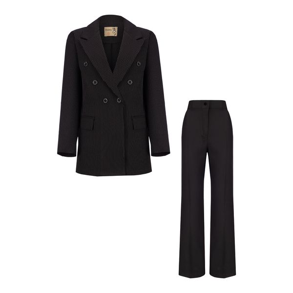 مانتو و شلوار زنانه السانا مدل آرمیتی کد 207301