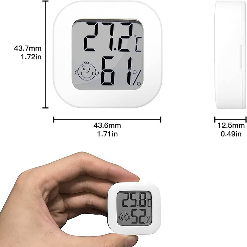 دما سنج و رطوبت سنج مدل Emoji