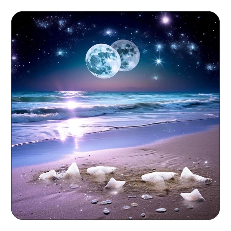 مگنت کاکتی طرح ماه و ستاره مدل mp52916