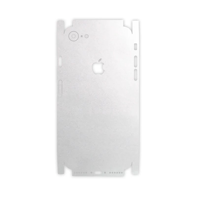 برچسب پوششی ماهوت مدل Metallic-White-FullSkin مناسب برای گوشی موبایل اپل iPhone 8