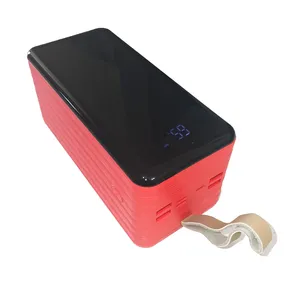 شارژر همراه مدل SILICON_4CABLE ظرفیت 100 هزار میلی آمپر ساعت