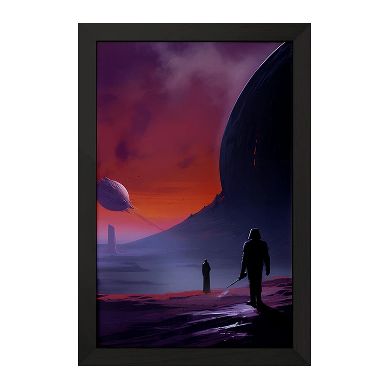 تابلو خندالو مدل جنگ ستارگان (Star Wars) کد F505