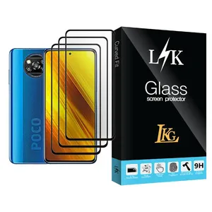 LKG LK Glass MIX003 Screen Protector For Xiaomi Poco X3 NFC Pack Of 3