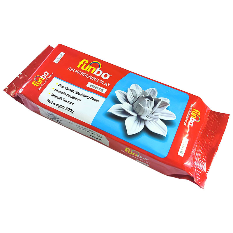 خمیر مجسمه‌سازی مدل هواخشک فانبو کد FO-AHC-500-WE