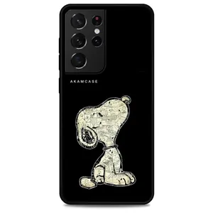 AKAM AMCWSGS21U-SNOOPY10 Cover For Samsung Galaxy S21 Ultra