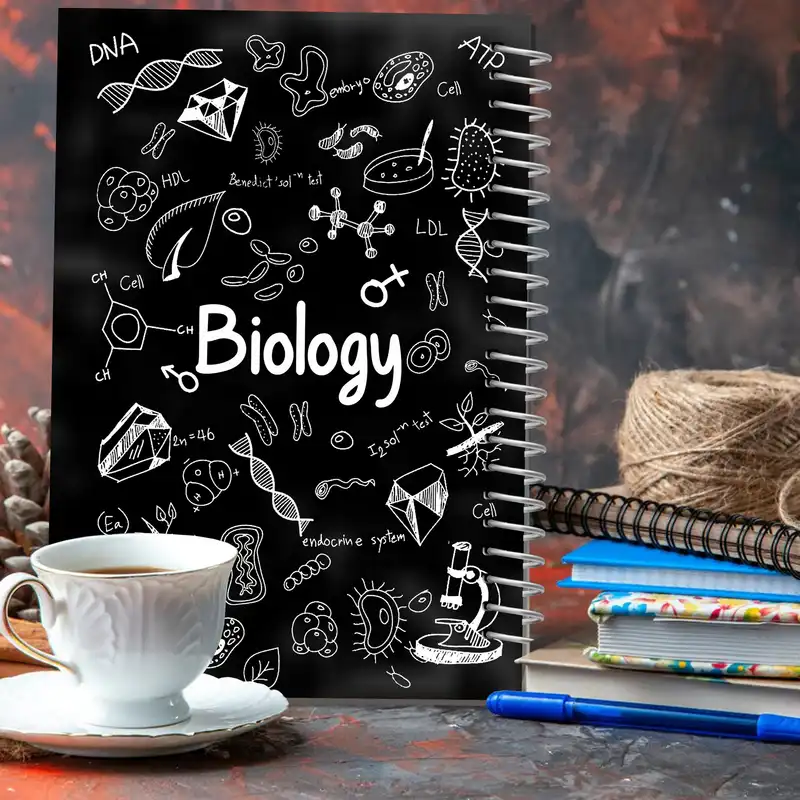 دفتر مشق 100 برگ مستر راد طرح زیست شناسی مدل بیولوژی کد biology 2165