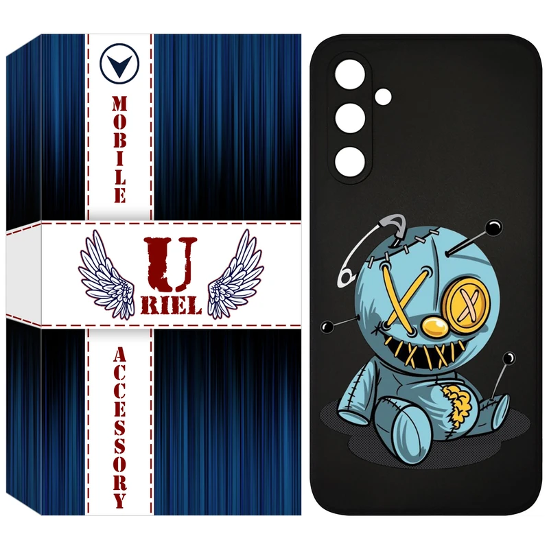 کاور یوریل قاب مدل KSH کد 68 طرح عروسک مناسب برای گوشی موبایل سامسونگ Galaxy A54