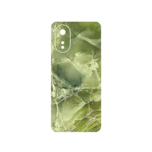 MAHOOT Green_Crystal_Marble Cover Sticker for Oppo A38