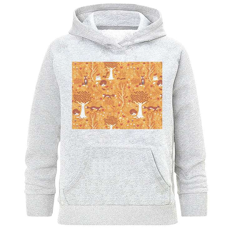 هودی زنانه طرح پاییز مدل Z678