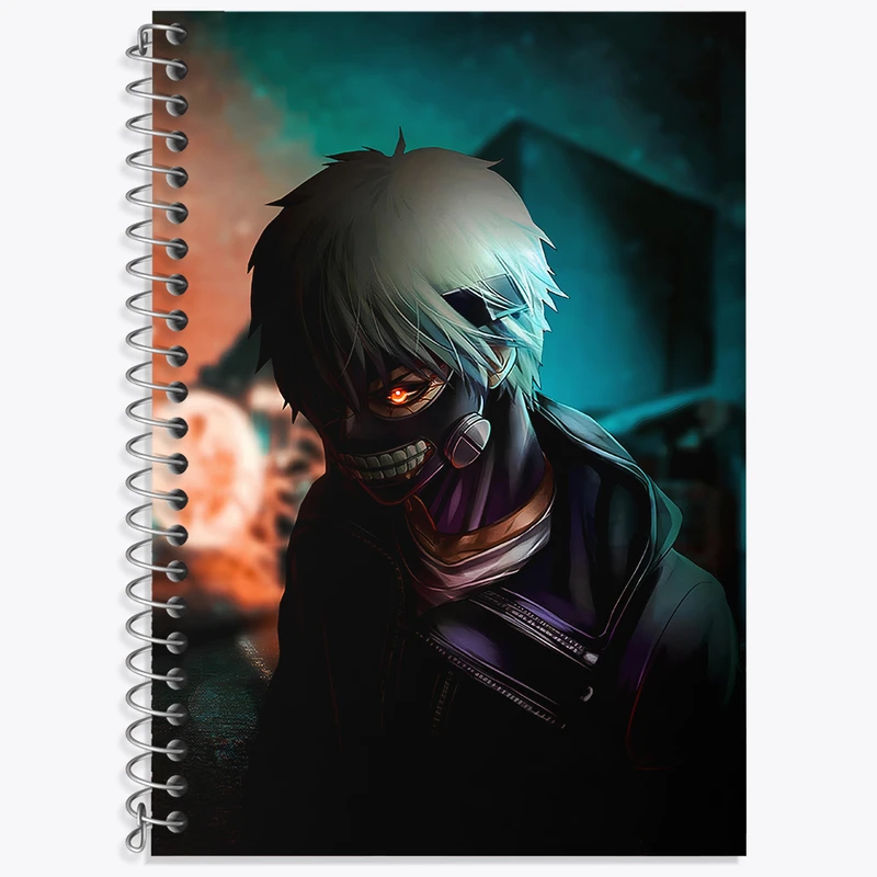 دفتر نت موسیقی 50 برگ خندالو طرح انیمه توکیو غول (Tokyo Ghoul) کد N4991