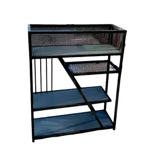 کتابخانه چهار طبقه مدل پانچی f12