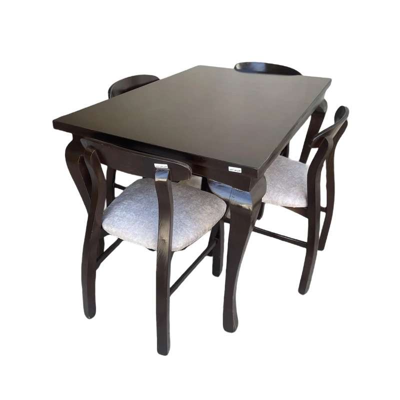 میز و صندلی ناهارخوری چهار نفره گالری والریان مدل KH-3304