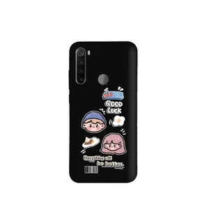 کاور طرح دختر پسر کد m2779 مناسب برای گوشی موبایل شیائومی Redmi Note 8