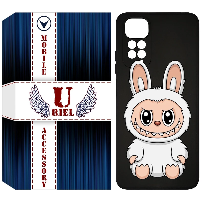 کاور یوریل مدل KSH کد 113 طرح عروسک لبوبو مناسب برای گوشی موبایل شیائومی Redmi Note 11 4G / Note 11S