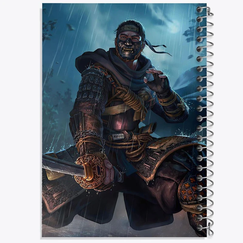 دفتر لیست خرید 50 برگ خندالو طرح جین(گوست) گوست آف سوشیما کد 30814