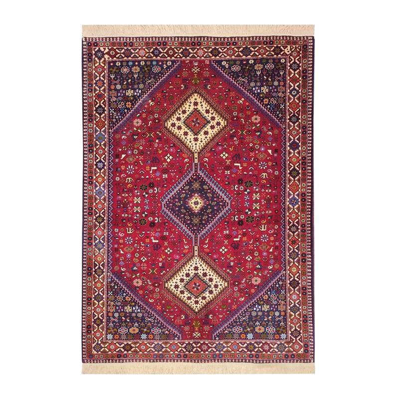 فرش دستباف سه و نیم متری طرح یلمه مدل AA