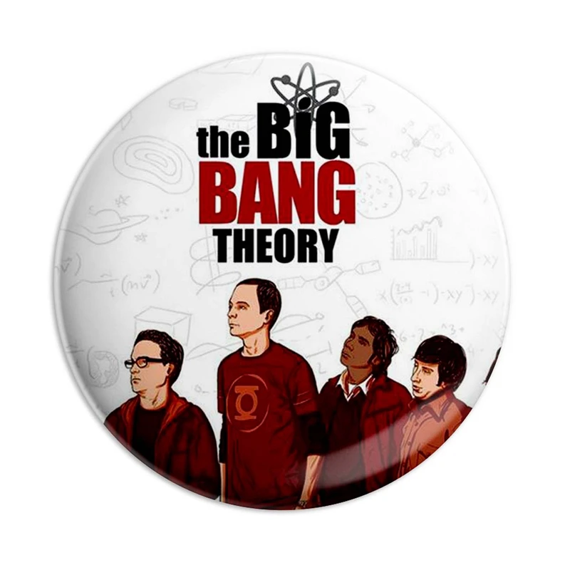  مگنت پرمانه طرح big bang theory کد pmag.14268