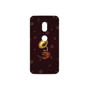 MAHOOT Gramophone Nostalgia Cover Sticker for Motorola Moto G4 Play