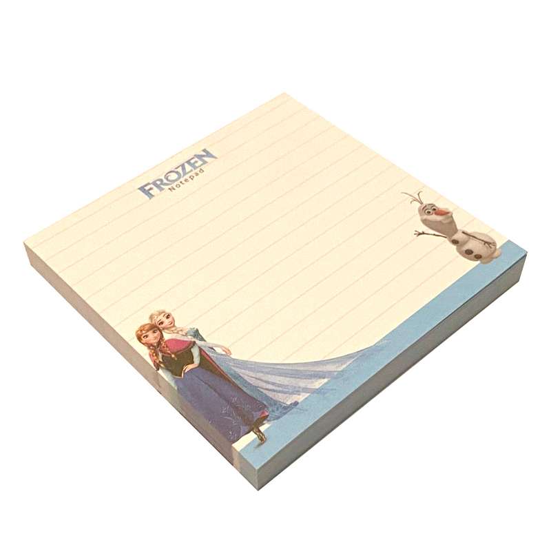 کاغذ یادداشت مدل کارتون فروزن آنا و السا بسته 100 عددی