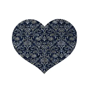 پادری مدل قلب طرح کلاسیک کد 5870 سایز 90x90 سانتی متر 