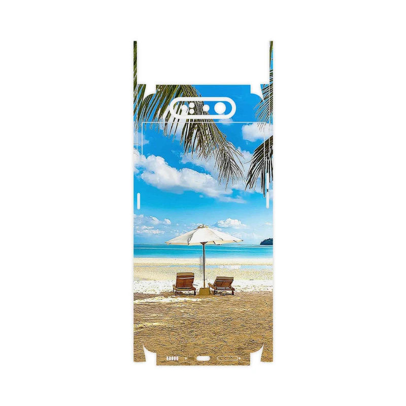 برچسب پوششی ماهوت مدل Beach-FullSkin مناسب برای گوشی موبایل سامسونگ Galaxy A80