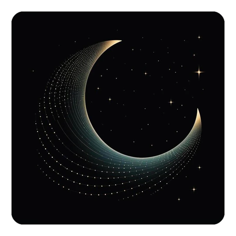 مگنت کاکتی طرح ماه و ستاره مدل mp51772