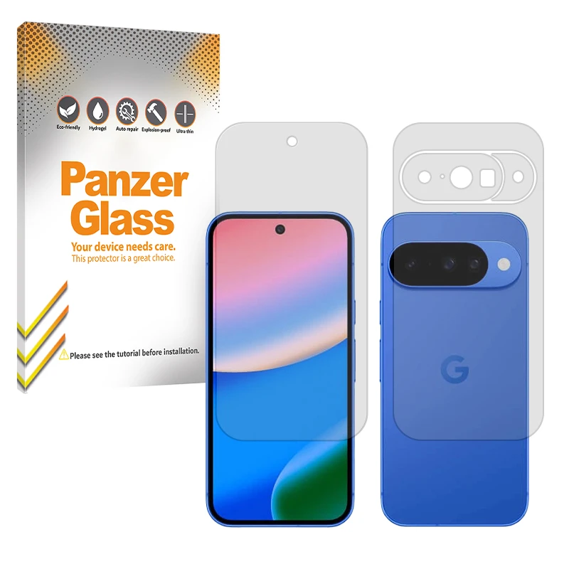 محافظ صفحه نمایش مات پنزر گلس مدل Resistant مناسب برای گوشی موبایل گوگل Pixel 10 به همراه محافظ پشت گوشی 