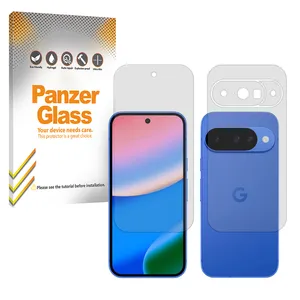 Panzer glass Resistant model matte screen protector suitable for Google Pixel 10 mobile phone along with the back protector