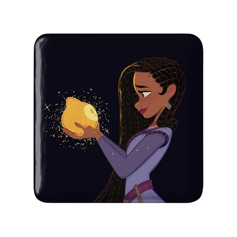 مگنت خندالو طرح آرزو Wish مدل مربعی کد 31180